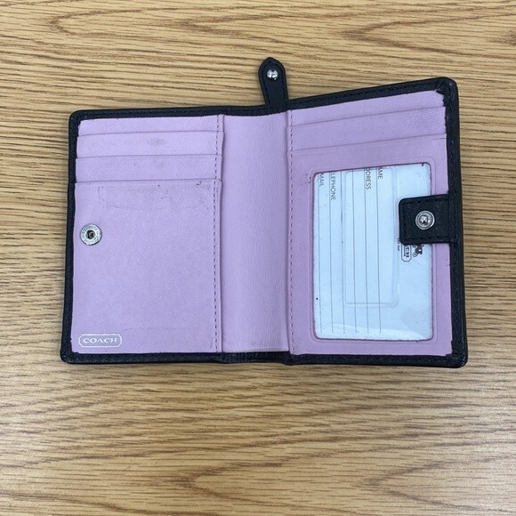 Coach Womens Signature Collection Adjustable Strap Sling Bag Crossbody & Wallet - Picture 6 of 11